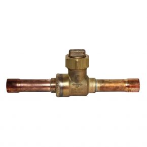Brass Body Ball Valves "Integra-Seal" Without Access Fitting, 1/4 ODS - 586WA-4ST