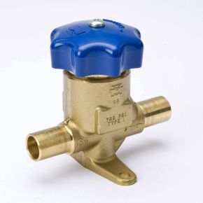 1/4 OD Packless Diaphragm Valve - Straight Solder to Solder ( Tuffy 214-4S or Tuffy 214P-4S ) - A14838