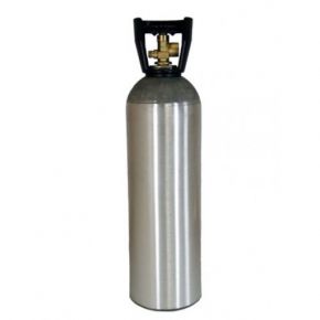 Industrial Cylinder, 33 cu. ft., + valve and carry handle