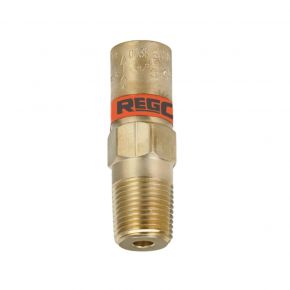 1/2 NPT, 100 PSI, Brass ASME Relief, Fluorosilicone with Drain Hole